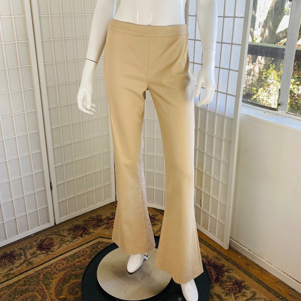 JEFFREY DODD, Womens Mid-Rise Flared Jeans, L.